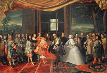 Rencontre entre Louis XIV et Philippe IV à l