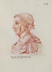 Ms.266 fol.271 v Pétrarque (1304-74), extrait de 