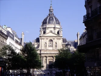 La façade de la Sorbonne