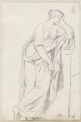Une muse du sarcophage des muses