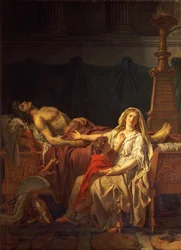 Andromaque pleurant Hector