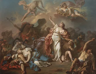 Apollon et Diane attaquant les enfants de Niobé
