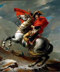 Portrait équestre de Napoléon Ier Bonaparte