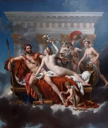 French: Mars désarmé par Vénus Mars Being Disarmed by Venus