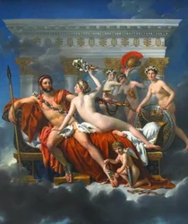 French: Mars désarmé par Vénus Mars disarmed by Venus