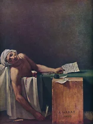 Marat assassiné, La Mort de Marat, 1793