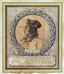 Philippe François Joseph Le Bas - Portrait de Philippe-François-Joseph Le Bas (1764-1794) par Jacques Louis David (1748-1825), c. 1793