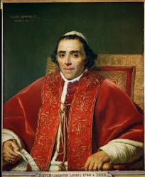 Le pape Pie VII ...