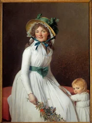 Portrait de Madame Seriziat, sœur de l