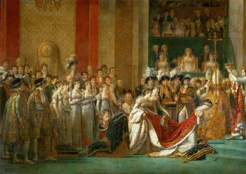Sacre de Napoleon in Notre-Dame …