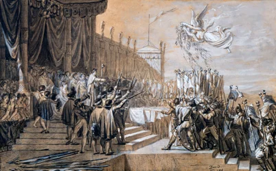 La distribution des aigles, 5 décembre 1804, 1808