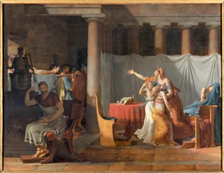 Les licteurs rapportent à Lucius Junius Brutus les corps de ses fils