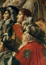 Le sacre de Napoléon Ier par le pape Pie VII dans la cathédrale Notre-Dame de Paris …