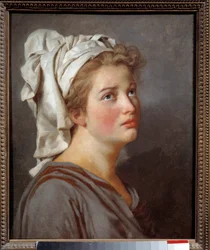 Jeune femme en turban