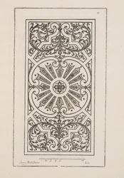 Conception pour Parterre, de Théâtre des Plans et Jardinages, pub.1652