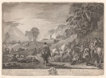 Cavalerie au repos