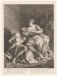 Cimon nourri par Pero (Caritas Romana)