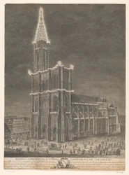 Vue de la cathédrale de Strasbourg