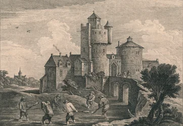 Le Château de Teniers, 1740