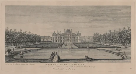 Château de Berny depuis les jardins