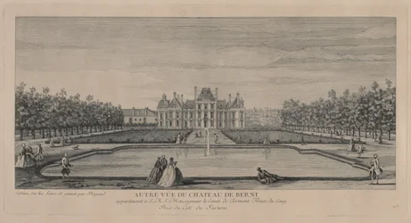 Château de Berny depuis les jardins