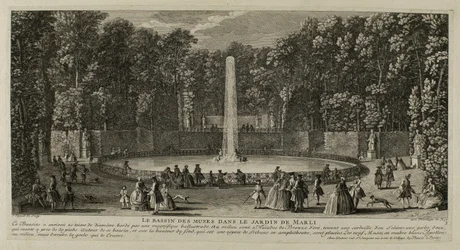 Le Bassin des Muses dans le jardin de Marly. / 5