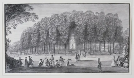 Le bosquet de peupliers, Villa Chiswick de Lord Burlington