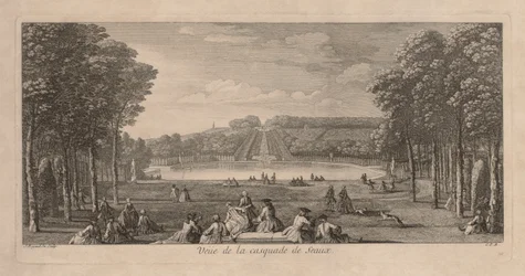 Vue de la cascade de Seaux