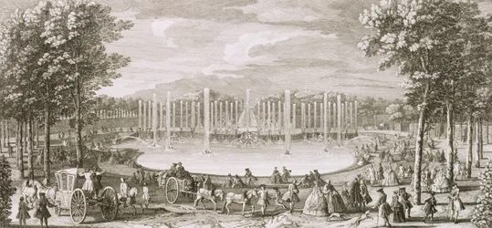 Vue de la Fontaine de Neptune, Versailles