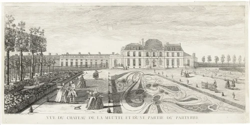 Vue du château de Meudon et d