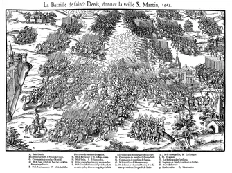 Bataille de Saint-Denis, Guerres de Religion françaises, 10 novembre 1567
