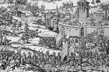 Capture de Montbrison par François de Beaumont, Baron des Adrets