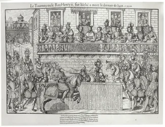 Tournoi où Henri II a reçu une blessure mortelle, 30 juin 1559