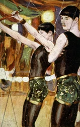 Équilibristes au cirque (frères Zemganno)