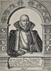 Portrait de Tycho Brahe, astronome (sans chapeau)