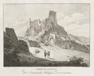 Basse-Autriche, Les ruines du château