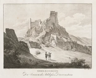 Nieder-Österreich, les ruines du château