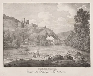 Basse-Autriche, Ruines du château Hinterhaus