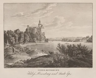 Basse-Autriche, Château Persenbeug et ville d