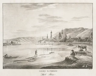 Nieder-Österreich, ville de Stein, 1819