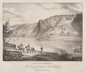 Basse-Autriche, Ville et ruines du château