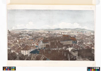 Panorama de Vienne vers l