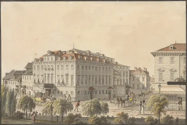 Le Théâtre an der Wien, vers 1816