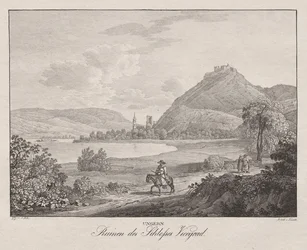 Hongrie, Ruines du château de Vicegrad
