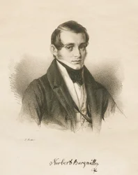 Portrait du compositeur Norbert Burgmüller 1810-1836, 1836