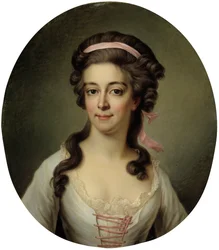 Portrait de la Comtesse Maria Eleonora Lewenhaupt, née Koskull 1765-1823
