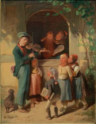 Musicien au village