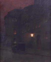 Le carrosse, vers 1900