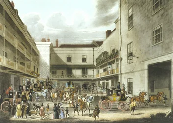 La poste royale se prépare à partir