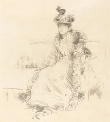 Une dame assise, 1893